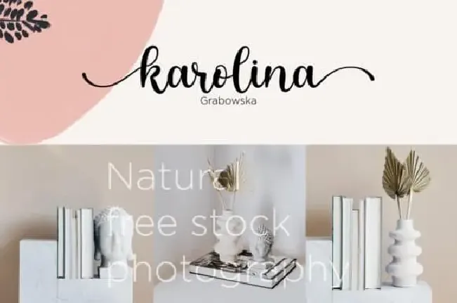 Cute Calligraphy font