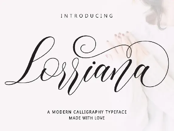 Lorriana Script font