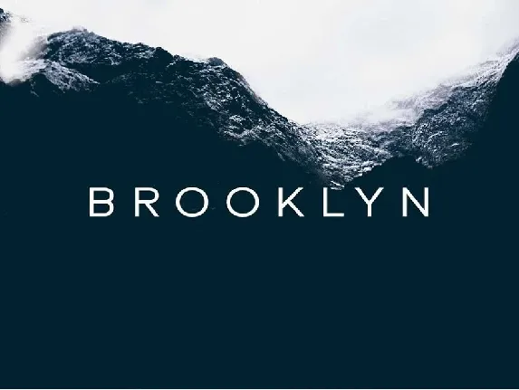 Brooklyn font