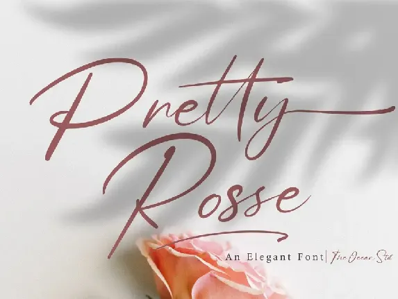 Pretty Rosse font