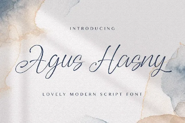 Agus Hasny font