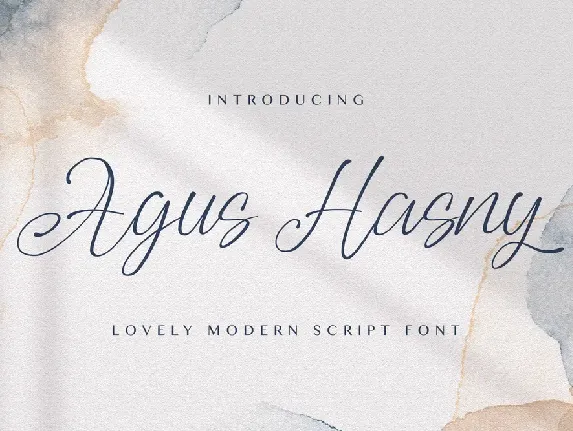 Agus Hasny font