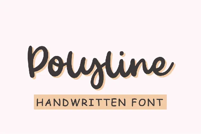 Polyline font