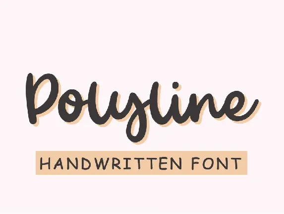 Polyline font