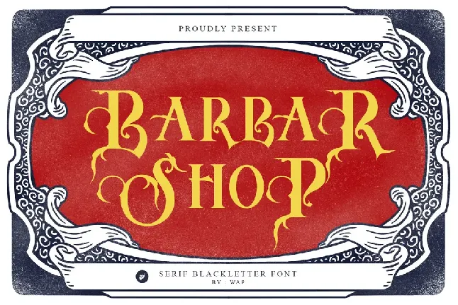 BarbaR ShoP font