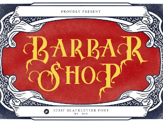 BarbaR ShoP font