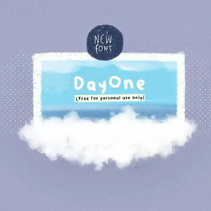 DayOne Handwritten font