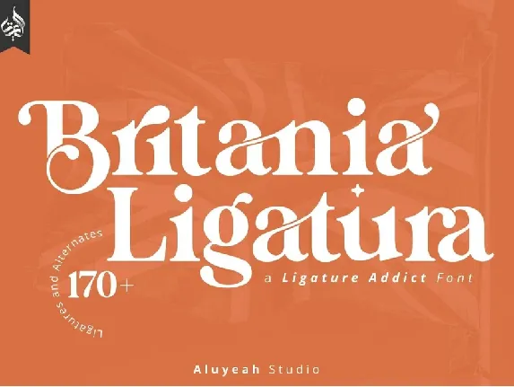 Britania Ligatura font