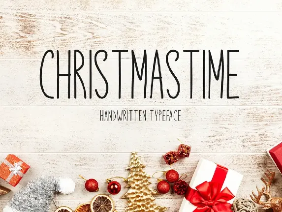 Christmastime font