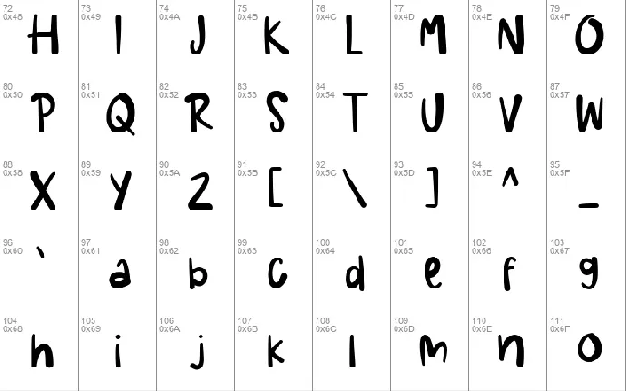 Sing Buneng Bae Demo font