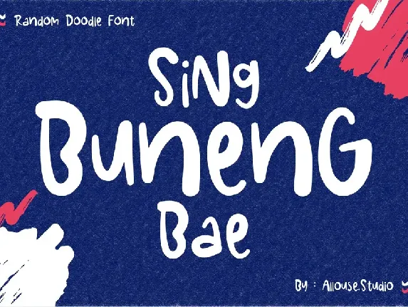 Sing Buneng Bae Demo font