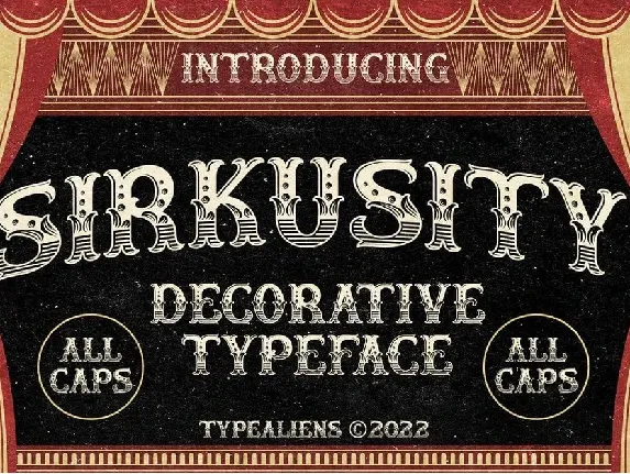 Sirkusity font