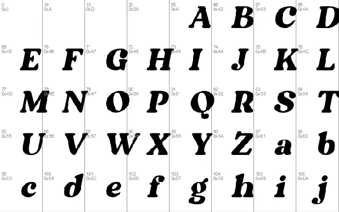 Chonles Serif font