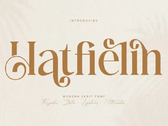 Hatfielin font