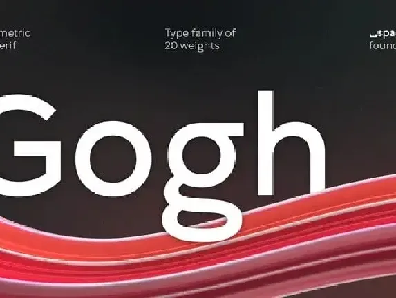 Gogh Sans Serif font