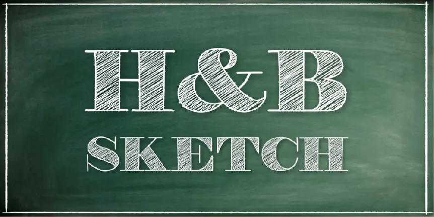 H&B Sketch font