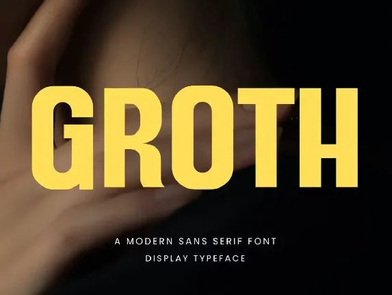 Groth font