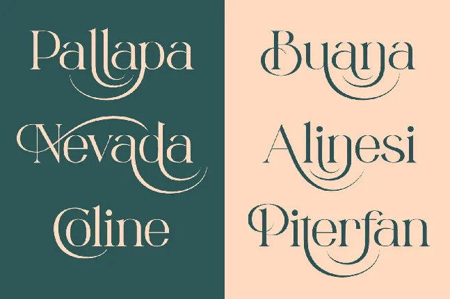 Menata font