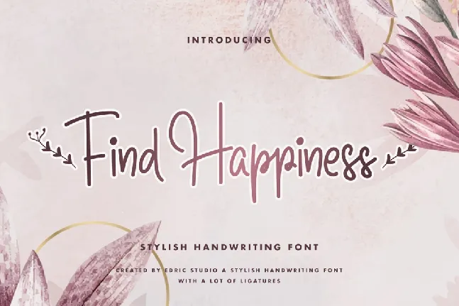 Find Happines font