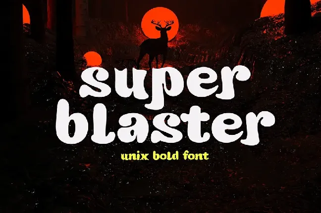 Super Blaster font