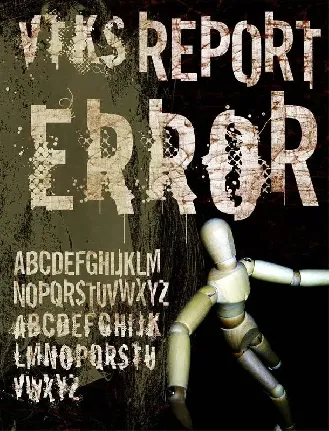 vtks REPORT erRoR font