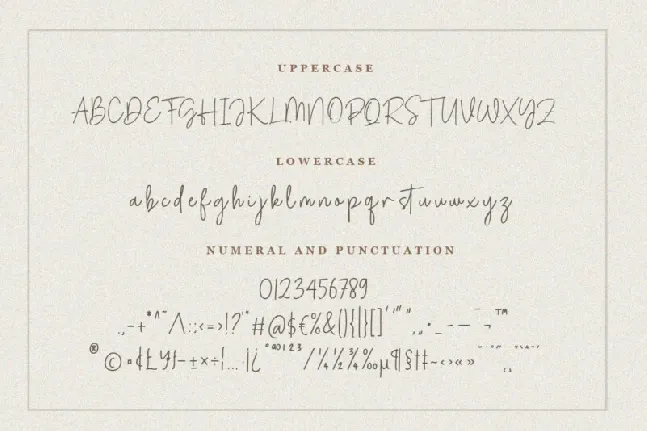 Deltany Signature font