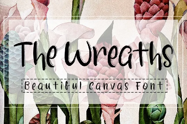 The Wreaths font