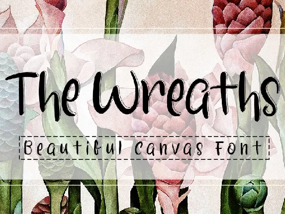 The Wreaths font