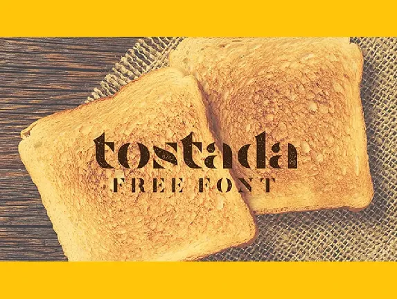 Tostada font