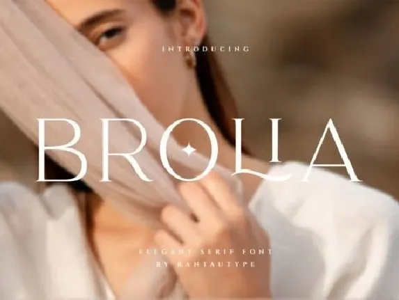 Brolia font