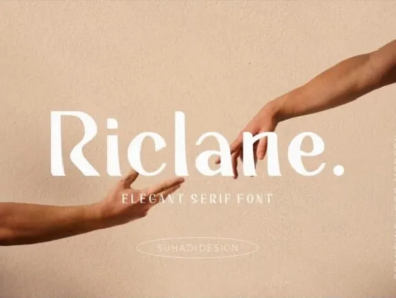 Riclane font