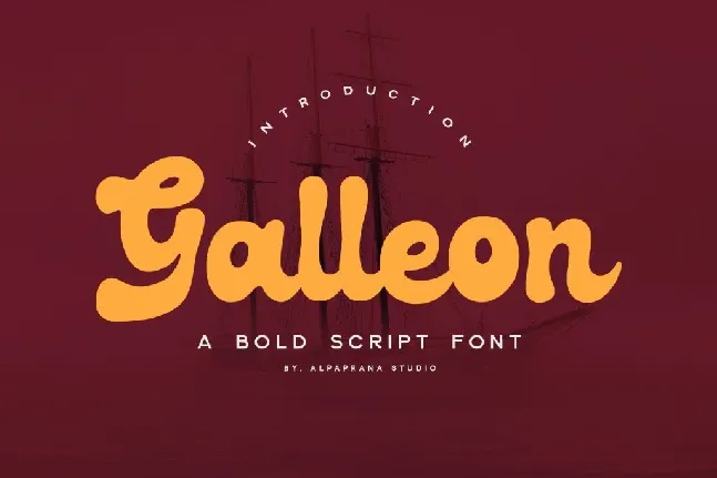 Galleon Free font