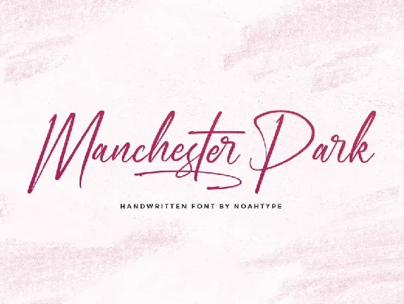 Manchester Park font