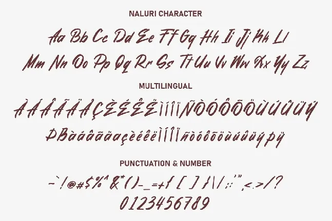 Nurani Demo Version font