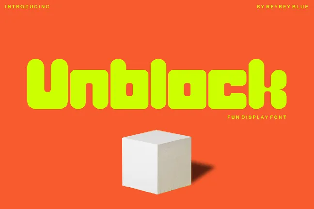 Unblock font