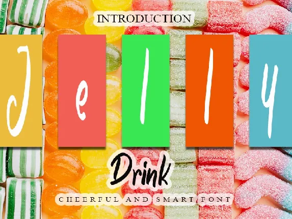 Jelly Drink font