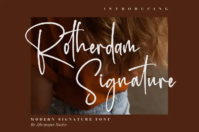 Rotherdam Signature Typeface font