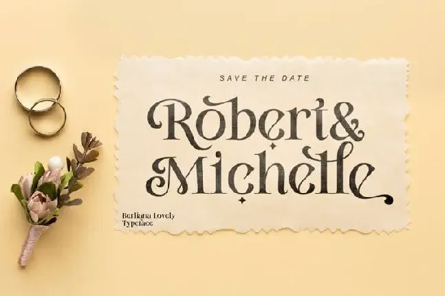 Berliana Lovely Serif font