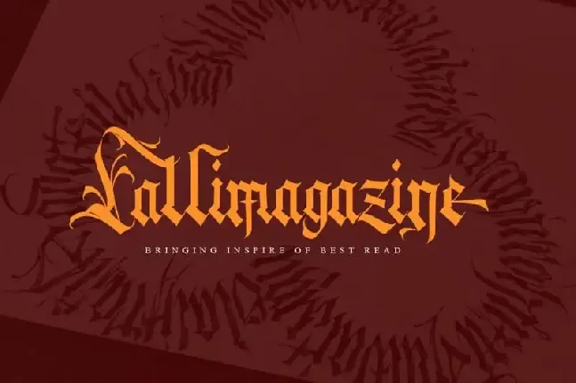 The Eldians Blackletter font