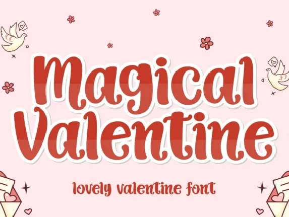 Magical Valentine font