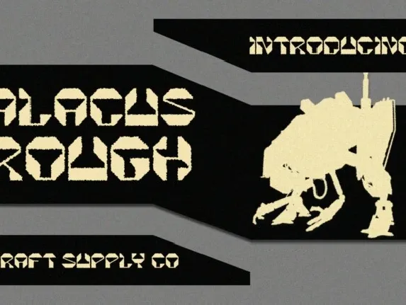 Alacus Rough font