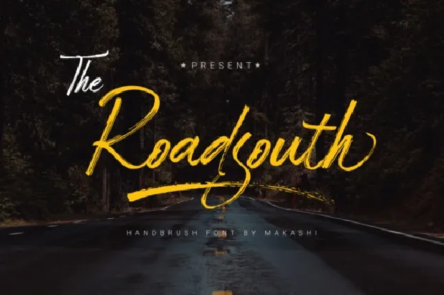 Roadsouth Brush font