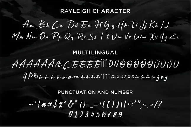 Rayleigh Demo Version font