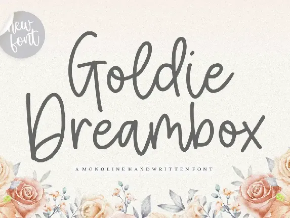 Goldie Dreambox font