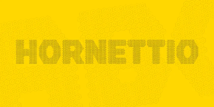 Hornettio font