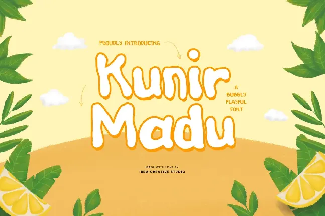 Kunir Madu font