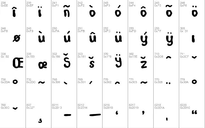 Kunir Madu font