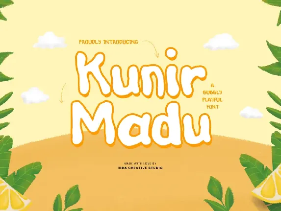 Kunir Madu font