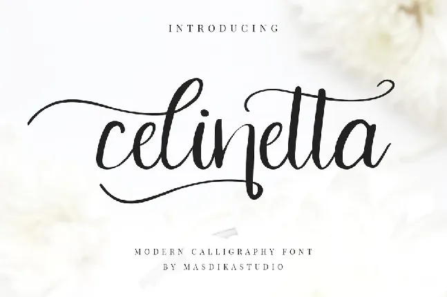 Celinetta Modern Calligraphy font