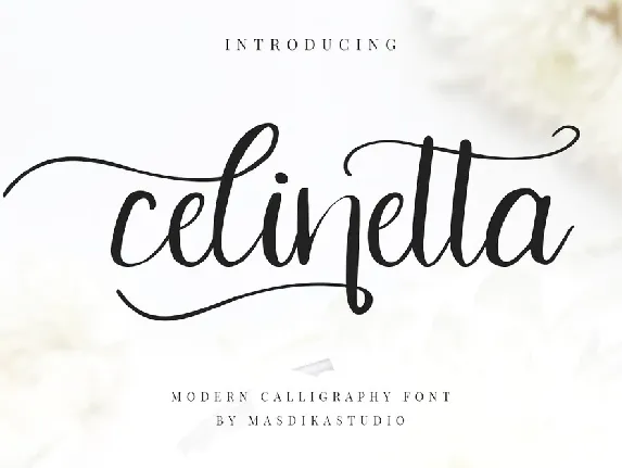 Celinetta Modern Calligraphy font